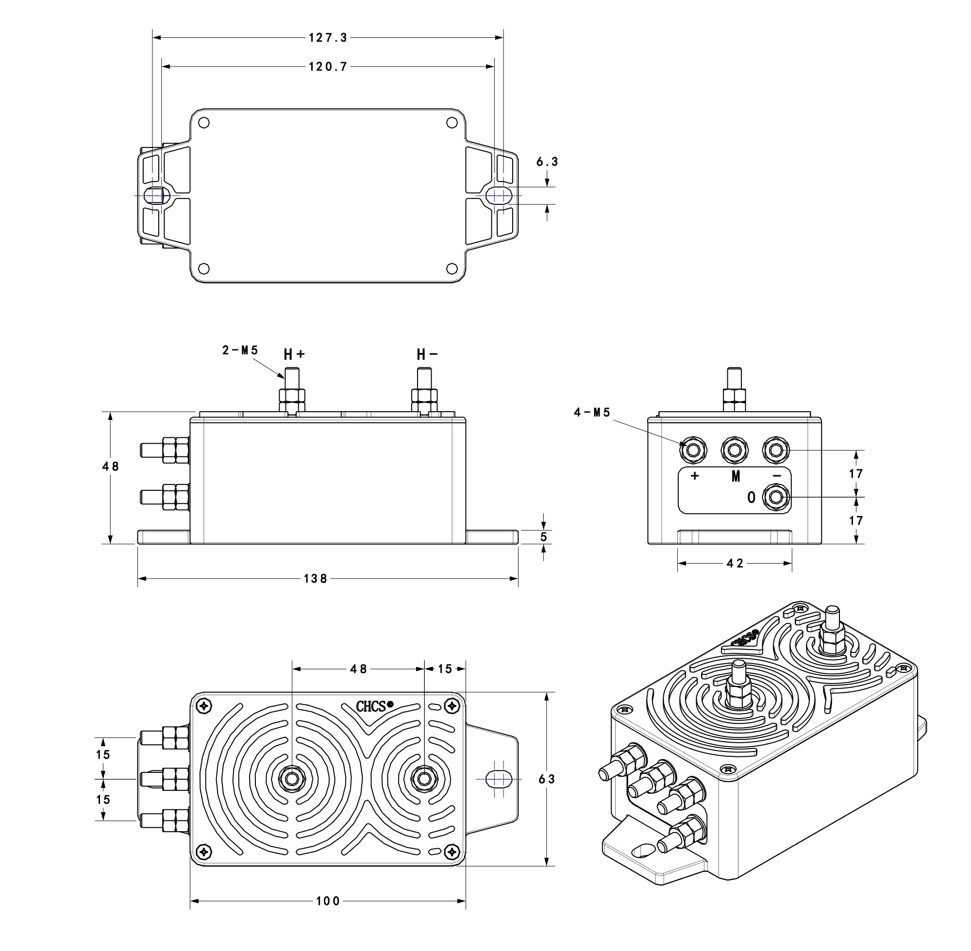 CHVS-EHV高精度電壓傳感器