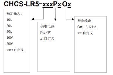 CHCS-LR5開環霍爾電流傳感器